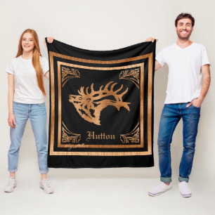 Classy Majestic Bull Elk Fleecedecke