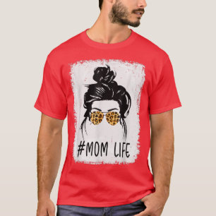Classy Mama Life mit Leopard Pattern Shades Cool m T-Shirt