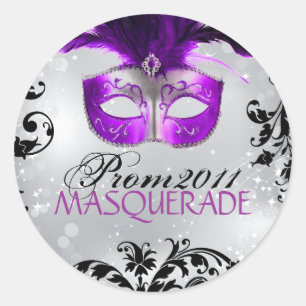 Classy Masquerade Sticker