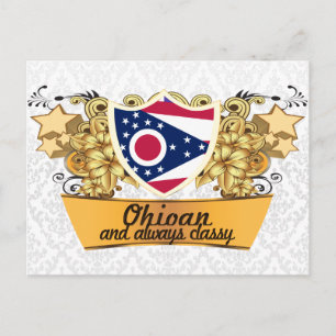Classy Ohioan Postkarte