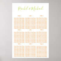 Classy Orange and Green
