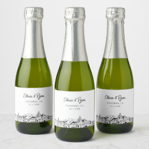 Classy Pasadena Gastgeschenk Hochzeit Custom Mini