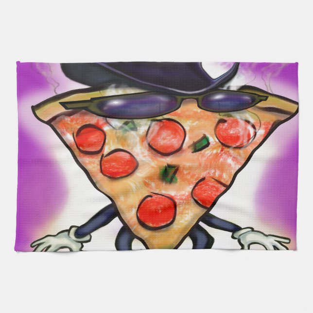 Classy Pizza Küchentuch (Horizontal)