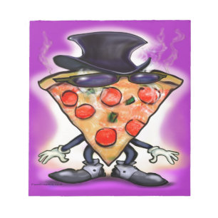 Classy Pizza Notizblock