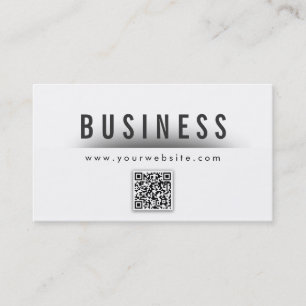 Classy QR Code Weinprobe Business Card Visitenkarte