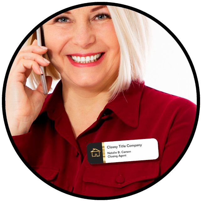 Classy Real Anwesen Namensschild (Von Creator hochgeladen)