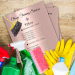 Classy Reinigungsservice Haus Behaltend Zimmerprei Flyer<br><div class="desc">FlorenzK für die Sammlung von Tiffany</div>