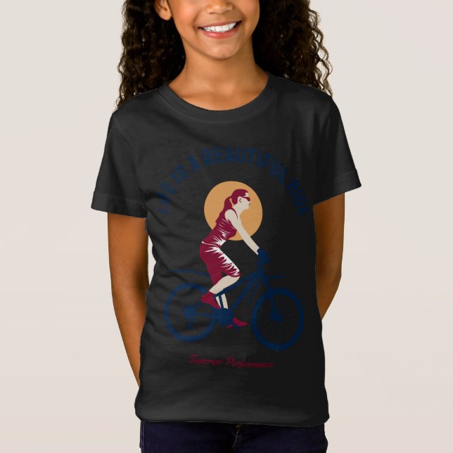 Classy Rider - Das Leben ist ein schöner Ausflug T-Shirt (Vorderseite)