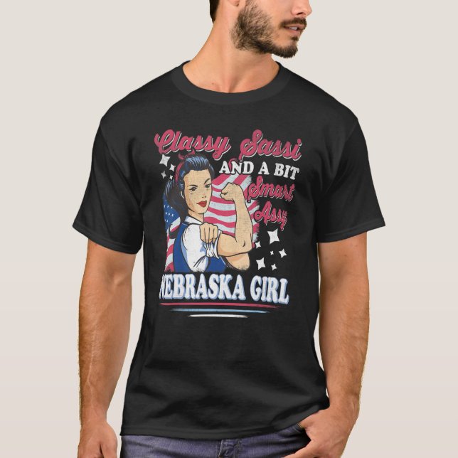Classy Sassi und ein bisschen intelligentes Assi N T-Shirt (Vorderseite)
