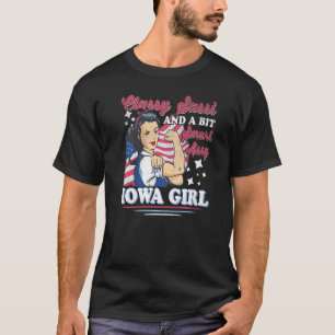 Classy Sassi und ein bisschen Smart Assi Iowa Girl T-Shirt