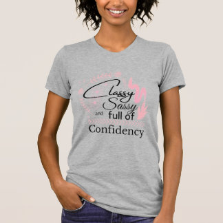 Classy Sassy Confidence Short Sleeve Women's T-Shirt