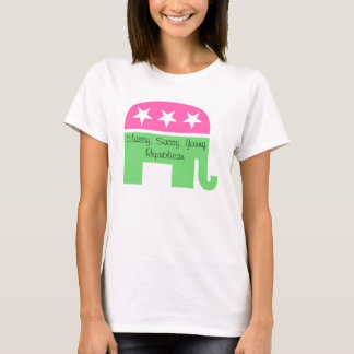 Classy, Sassy, junger republikanischer T - Shirt