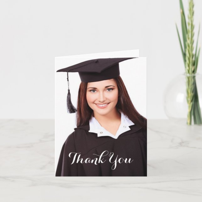 Classy Simple Danky Card Dankeskarte (Vorderseite)