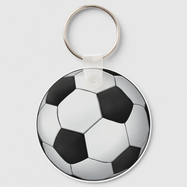 Classy Soccer | Fußball-Sportgeschenk Schlüsselanhänger (Vorderseite)