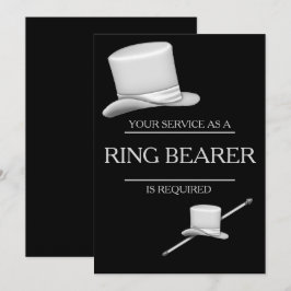 Classy Stylisches Silver Top Hat Ring Bester Einladung