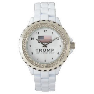 Classy Trump wacht auf republikanische Frauen Armbanduhr