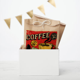 Classy vintage rustic background reception Red Geschenktütchen