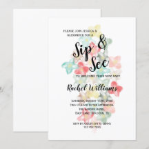 Classy Watercolor Blume