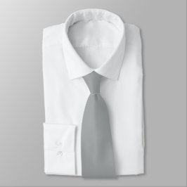Classy Weihnachten Silver Winter Solid Color Krawatte