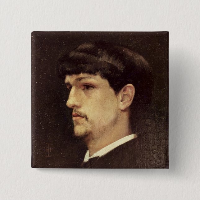 Claude Debussy 1886 Button (Vorderseite)