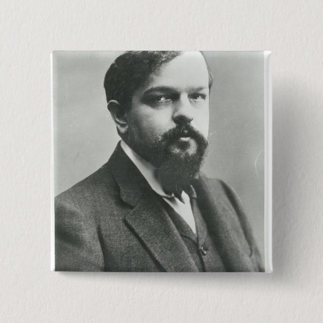 Claude Debussy Button (Vorderseite)