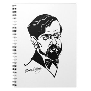Claude Debussy Notizblock