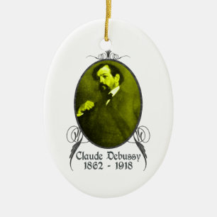 Claude Debussy-Verzierung Keramik Ornament