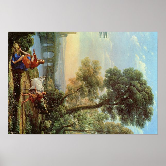 Claude Lorrain Artwork Poster (Vorne)