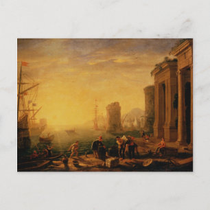 Claude Lorrain Artwork Postkarte