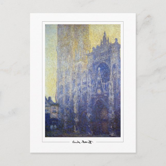 Claude Monet #170-2 - Fine Art Postkarte (Vorderseite)