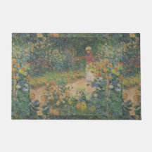 Claude Monet 1895 Vintag im Garten