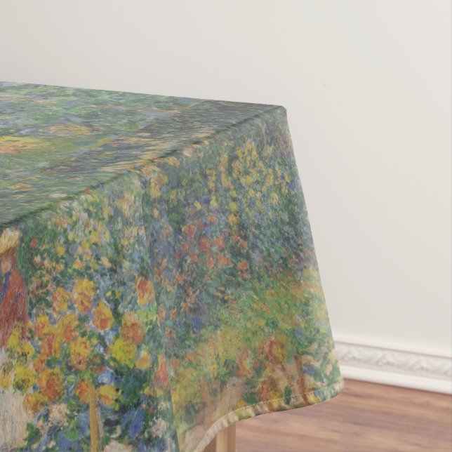 Claude Monet 1895 Vintag im Garten Tischdecke (Beispiel)