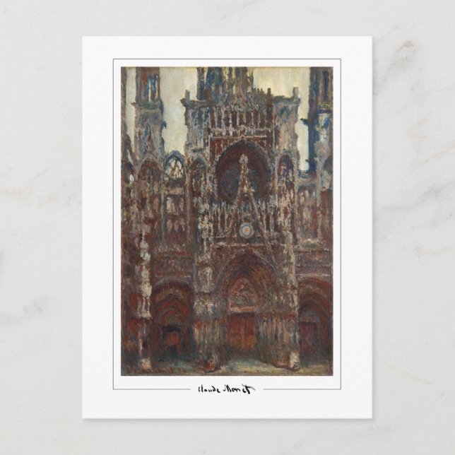 Claude Monet #245-2 - Fine Art Postkarte (Vorderseite)