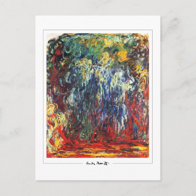 Claude Monet #285-2 - Fine Art Postkarte (Vorderseite)
