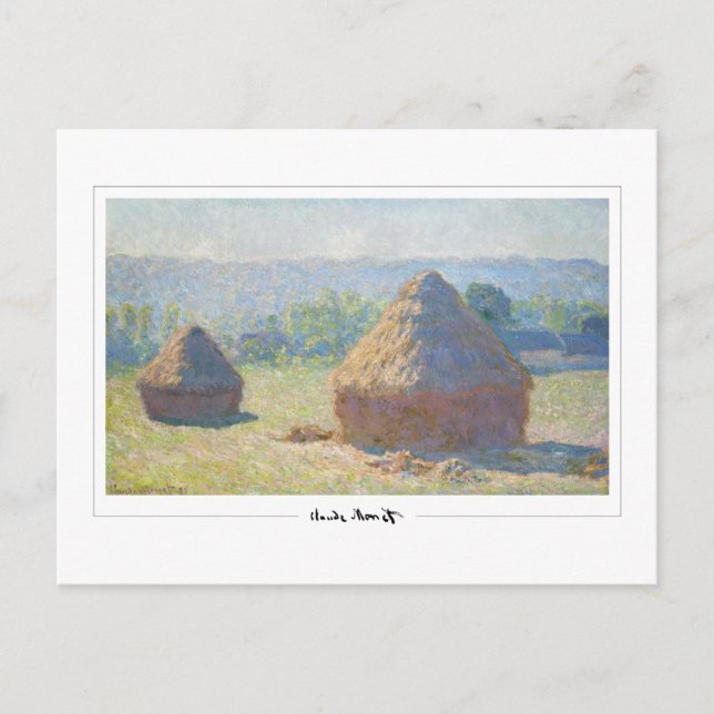 Claude Monet #31 - Fine Art Postkarte (Vorderseite)