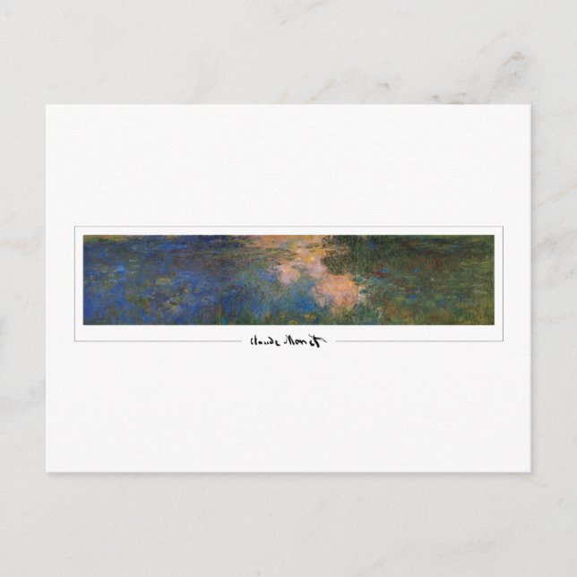 Claude Monet #334 - Fine Art Postkarte (Vorderseite)