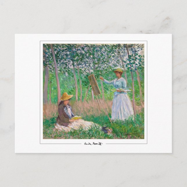 Claude Monet #3-2 - Fine Art Postkarte (Vorderseite)