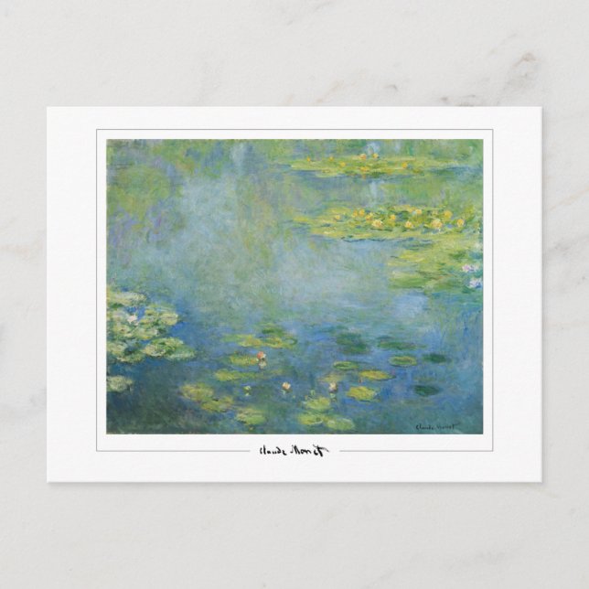 Claude Monet #41-2 - Fine Art Postkarte (Vorderseite)