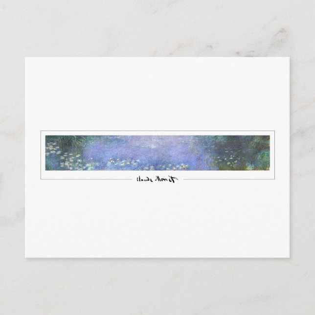 Claude Monet #598-2 - Fine Art Postkarte (Vorderseite)