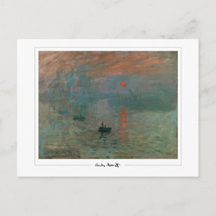 Claude Monet #668 - Feine Kunst Postkarte