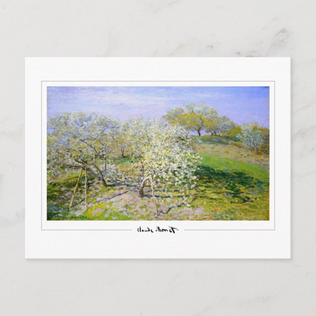Claude Monet #674 - Fine Art Postkarte (Vorderseite)