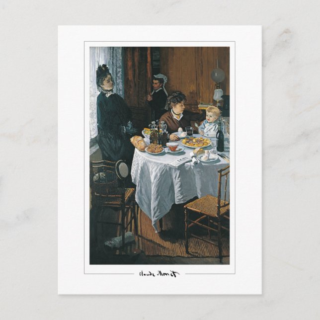 Claude Monet #9-2 - Fine Art Postkarte (Vorderseite)