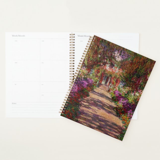 Claude Monet | A Pathway à Monet's Garden (Devant avec enveloppe)