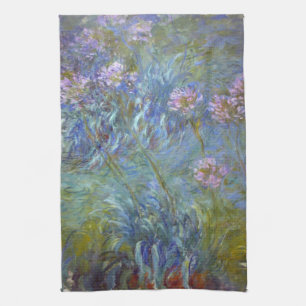 Claude Monet Agapanthus Küchentuch