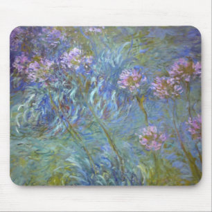Claude Monet Agapanthus Mousepad