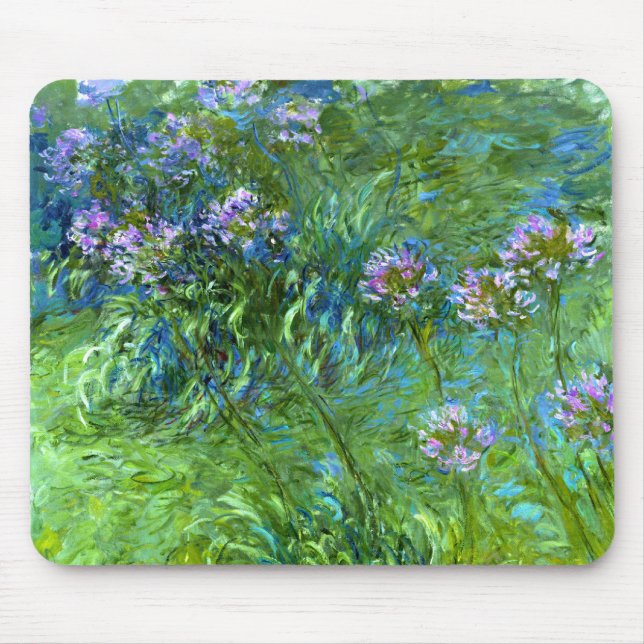 Claude Monet: Agapanthus Mousepad (Vorne)