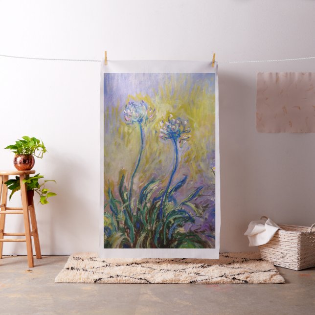 Claude Monet - Agapanthus Stoff (Beispiel)