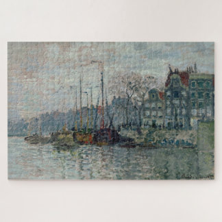 Claude Monet Amsterdam Canal Puzzle