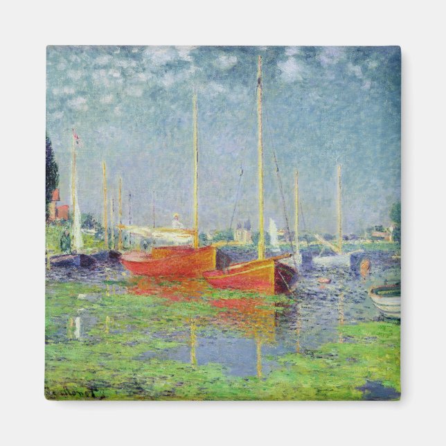 Claude Monet | Argentinien, c.1872-5 Magnet (Vorne)