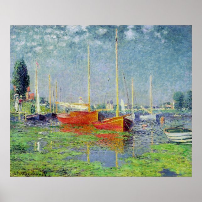 Claude Monet | Argentinien, c.1872-5 Poster (Vorne)